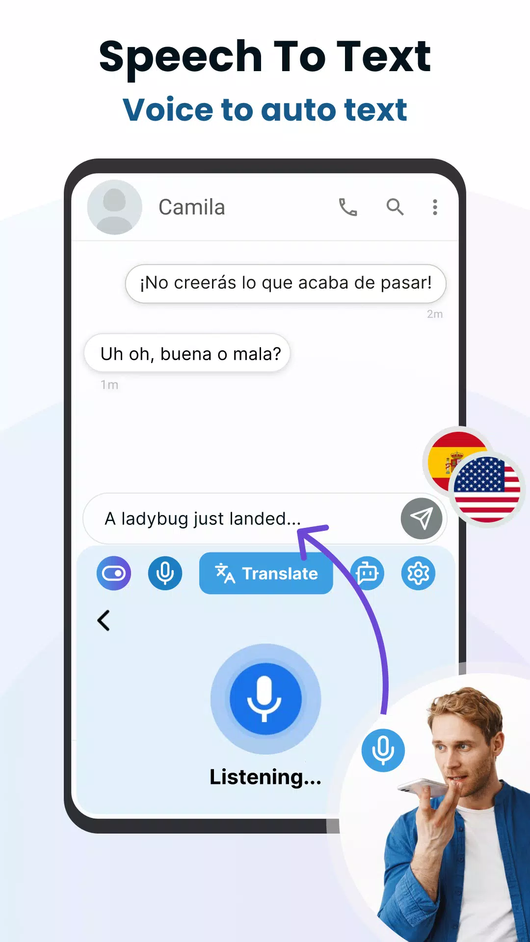 Keyboard Chat Translator All Screenshot 3 