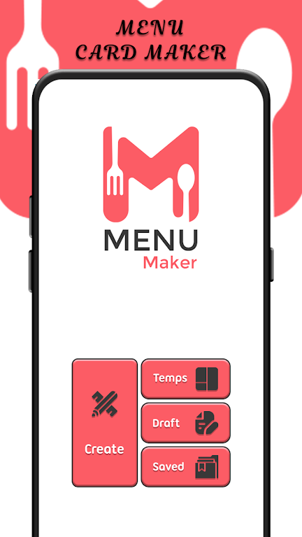 Menu Maker Screenshot 1