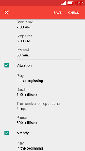 Speaking clock DVBeep Screenshot 3