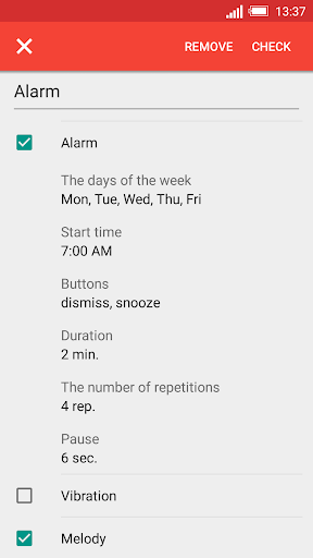 Speaking clock DVBeep Screenshot 2