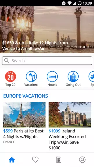 Travelzoo Screenshot 1 