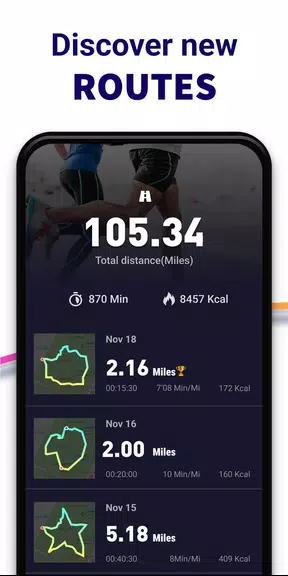 Running App - GPS Run Tracker Screenshot 2 