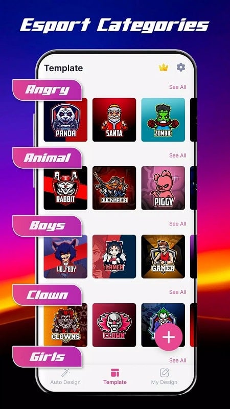 Gaming Logo Maker Screenshot 2 