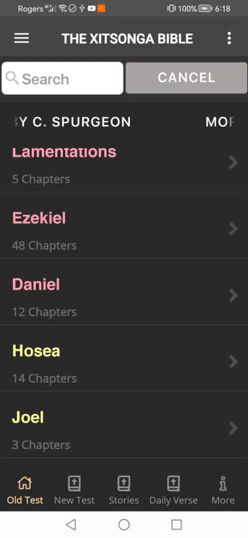 Tsonga Bible | Xitsonga  Bible Screenshot 5 