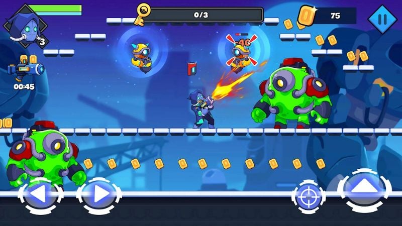 Metal Fire - Space Invader Screenshot 1