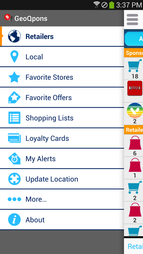 GeoQpons Shopping Coupons Screenshot 10 