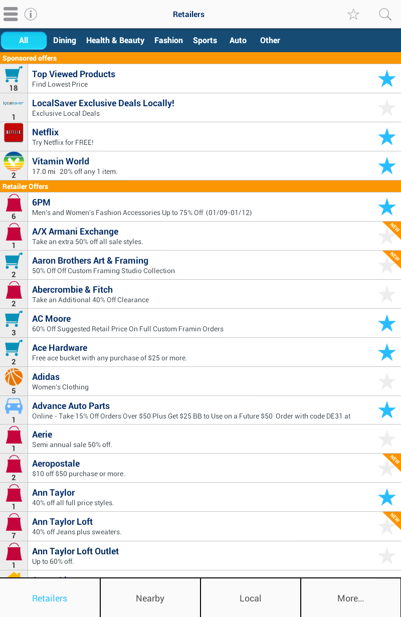 GeoQpons Shopping Coupons Screenshot 16 