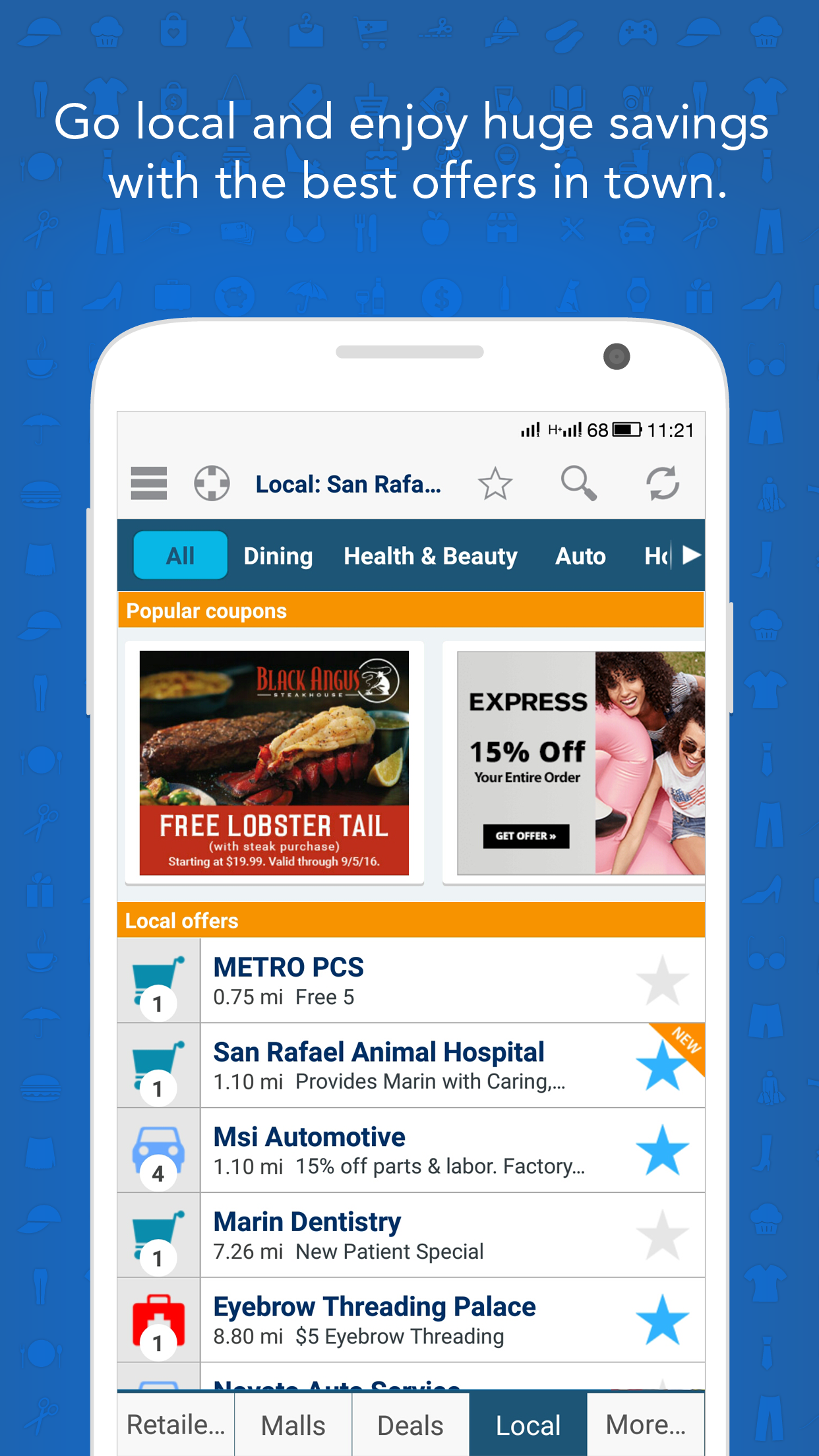 GeoQpons Shopping Coupons Screenshot 4 