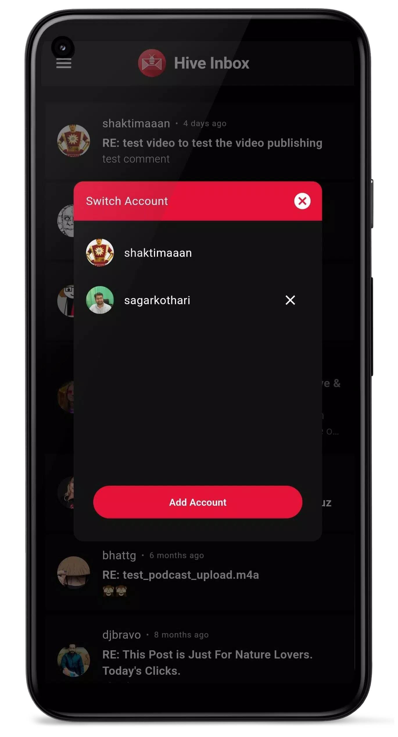 Hive Inbox Screenshot 4