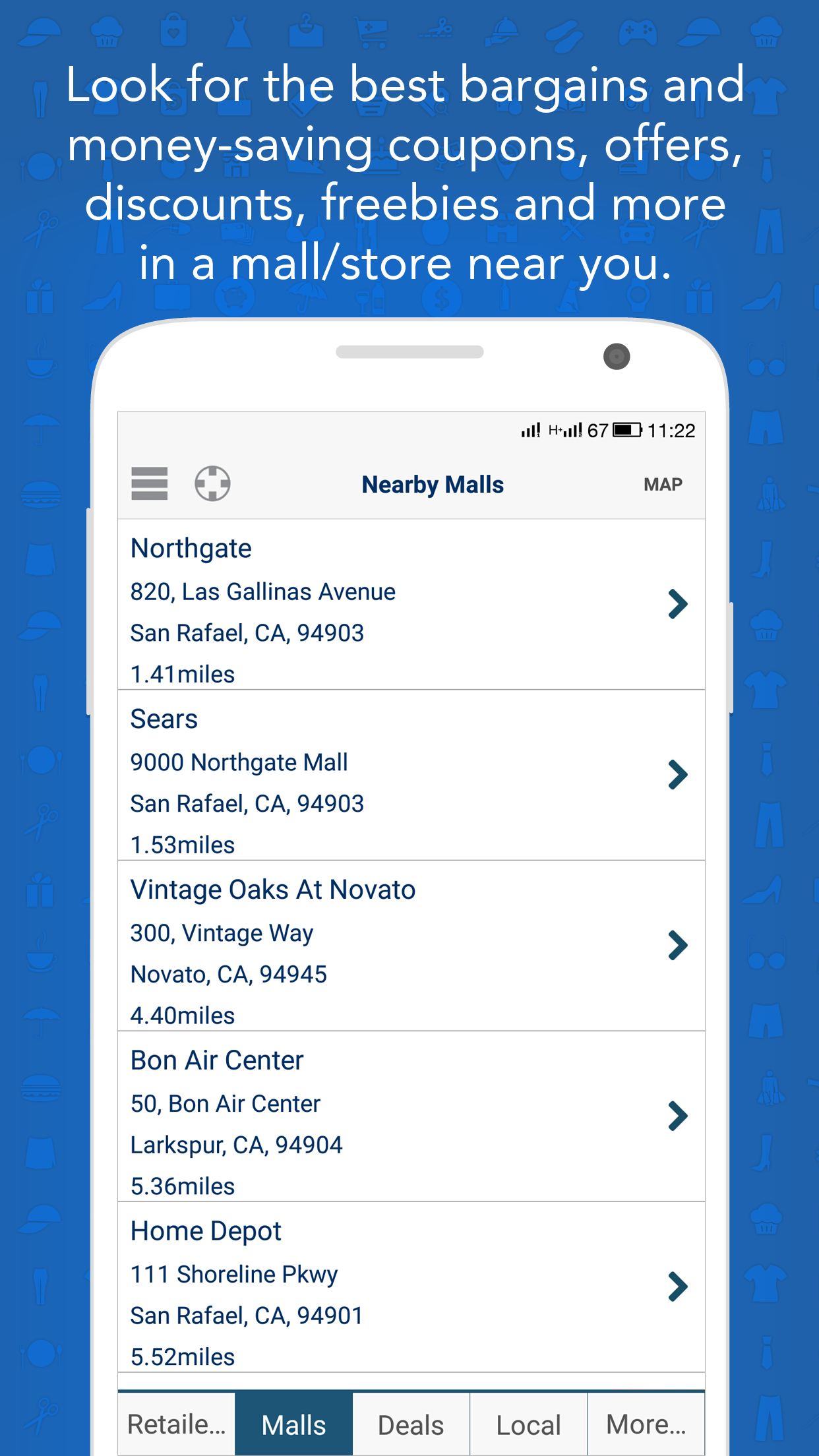 GeoQpons Shopping Coupons Screenshot 5 