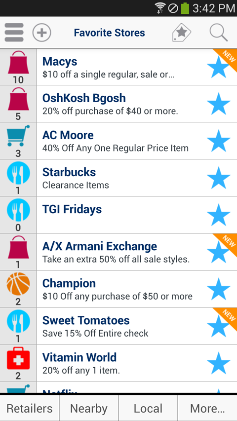 GeoQpons Shopping Coupons Screenshot 9 