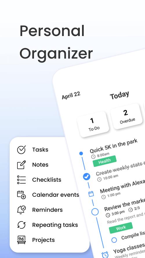 Taskito: To-Do List, Planner Screenshot 1