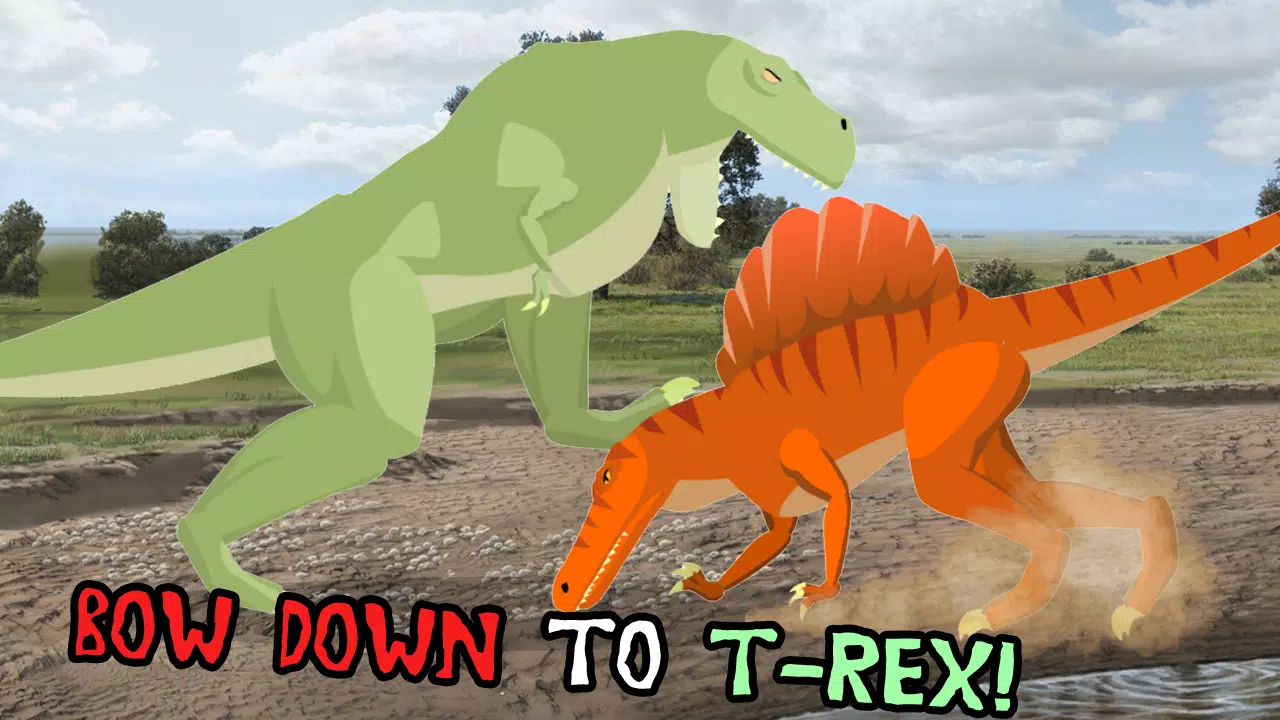 T-Rex Fights Spinosaurus Screenshot 2