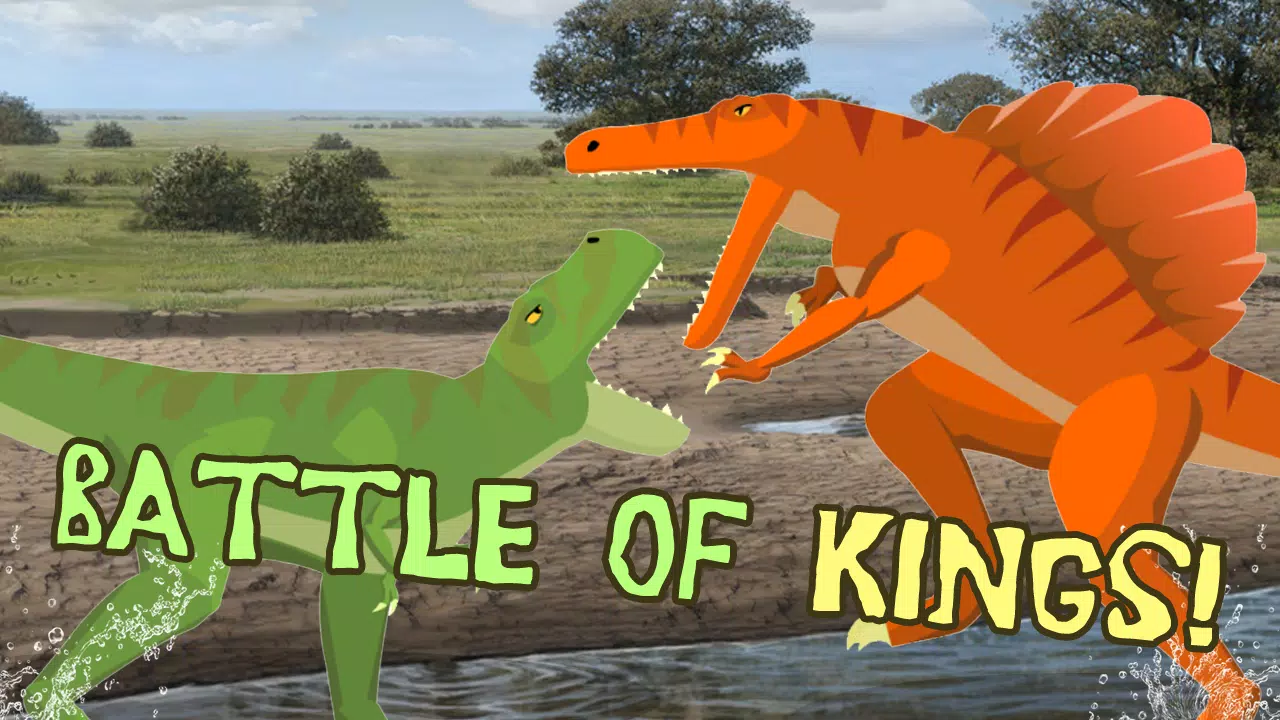 T-Rex Fights Spinosaurus Screenshot 1