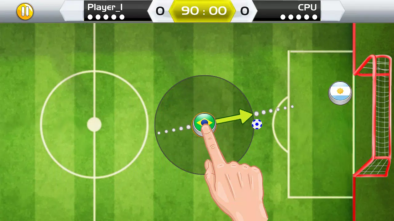 Finger Soccer Clash Screenshot 2