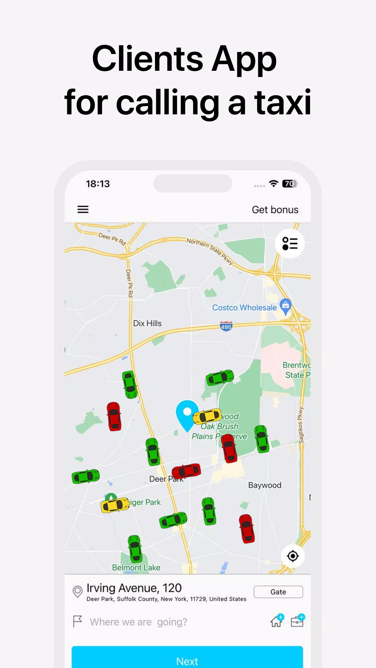 VLOZ TAXI Screenshot 1
