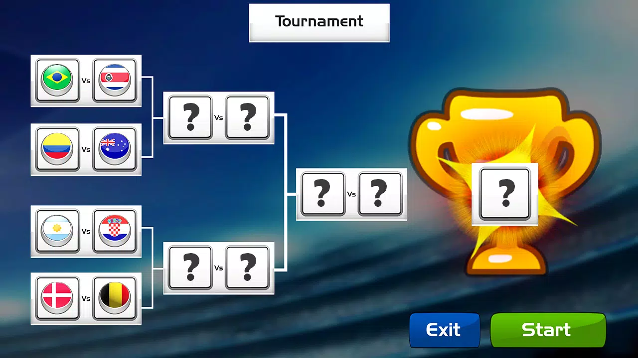 Finger Soccer Clash Screenshot 1