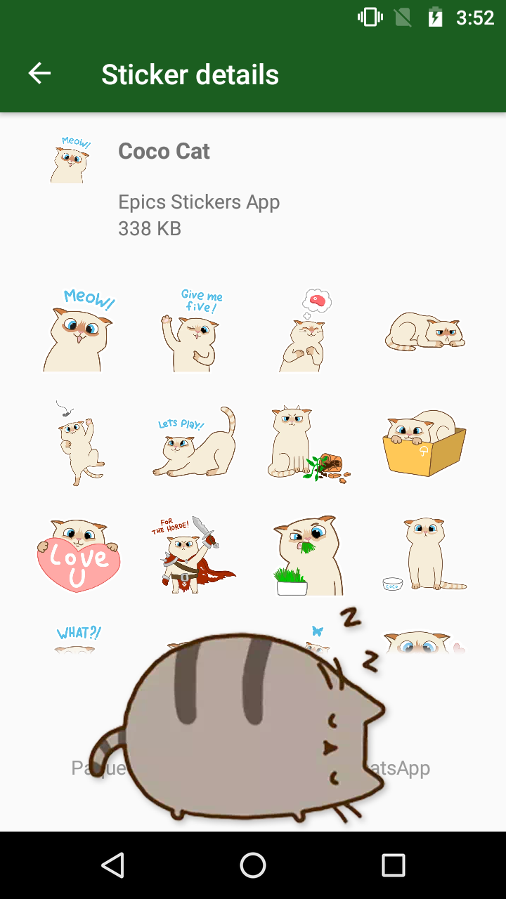 WAsticker Cats Screenshot 5 