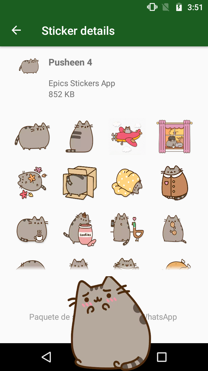 WAsticker Cats Screenshot 2 