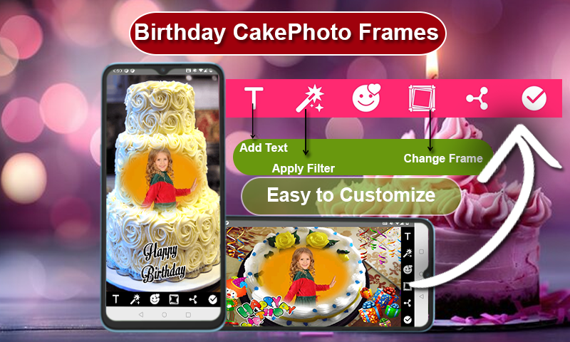 Birthday Cake Photo Editor Screenshot 4 