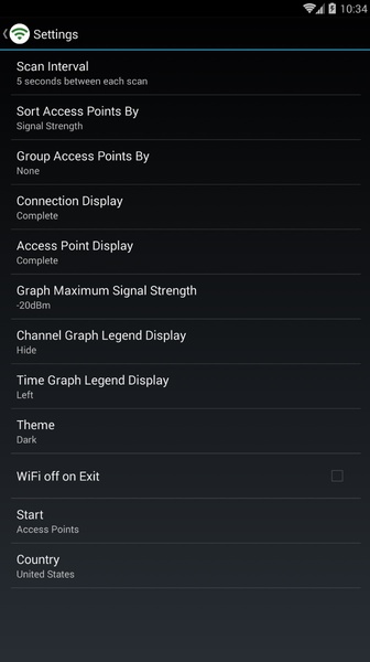 WiFi Analyzer Screenshot 3 