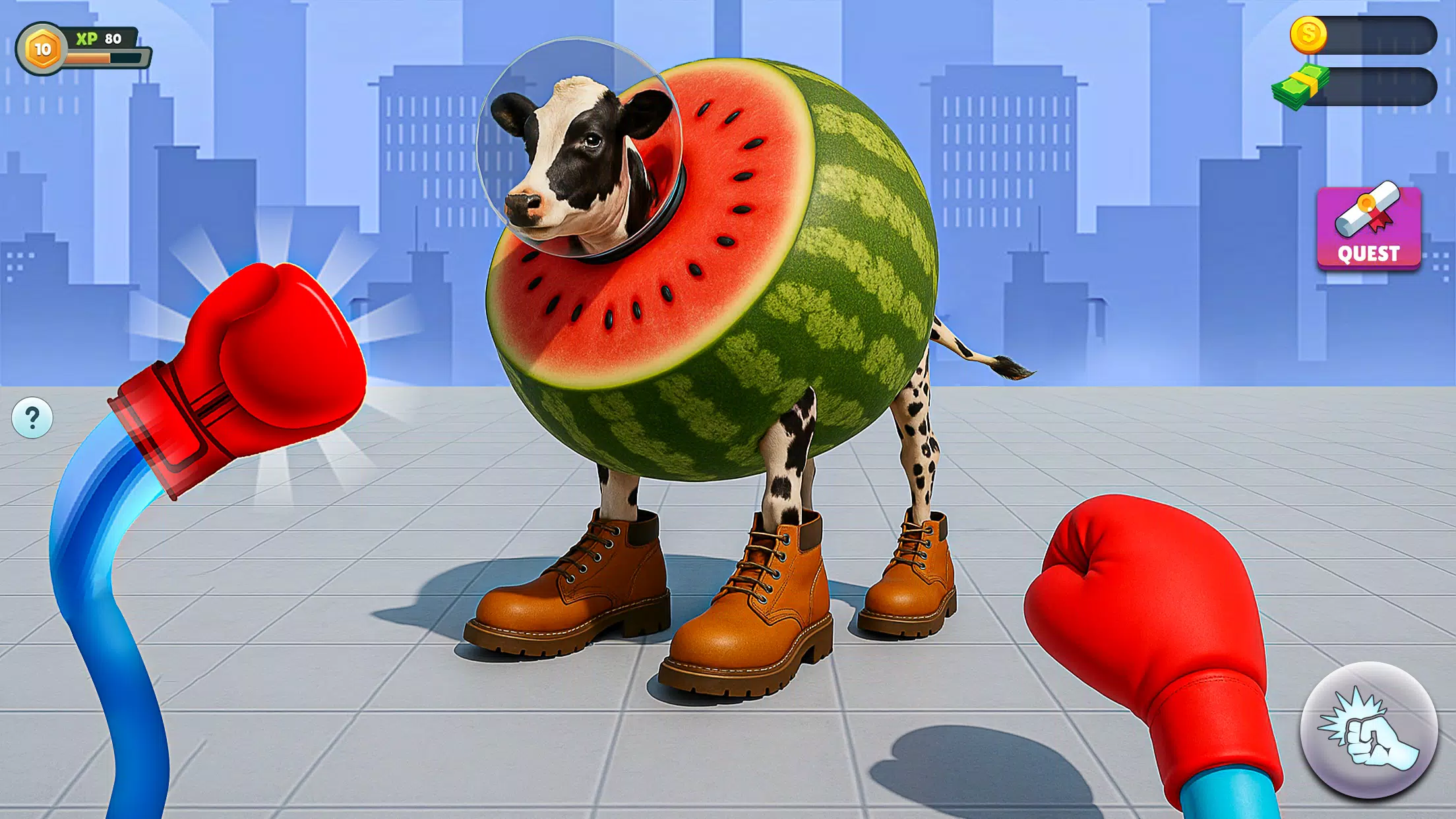 Crazy Punchy Guy - Punch Game Screenshot 1