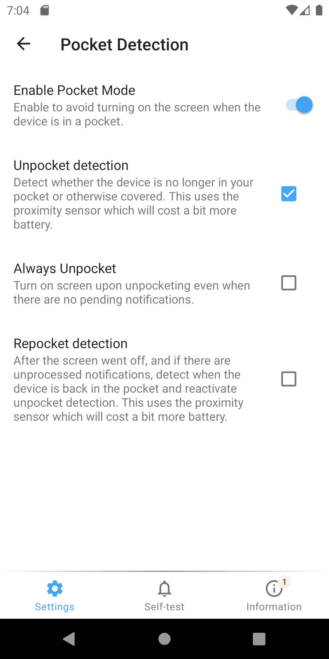 Glimpse Notifications Screenshot 2