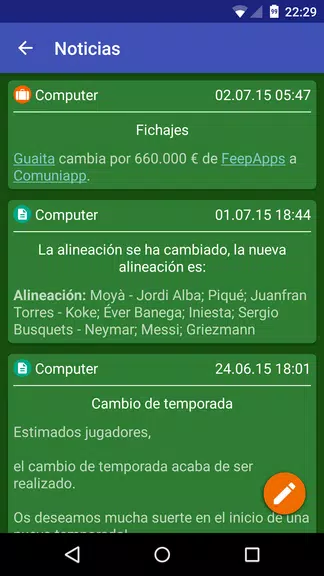 Comuniapp Screenshot 2