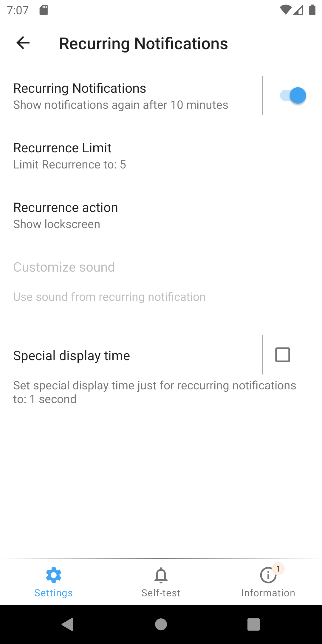 Glimpse Notifications Screenshot 4