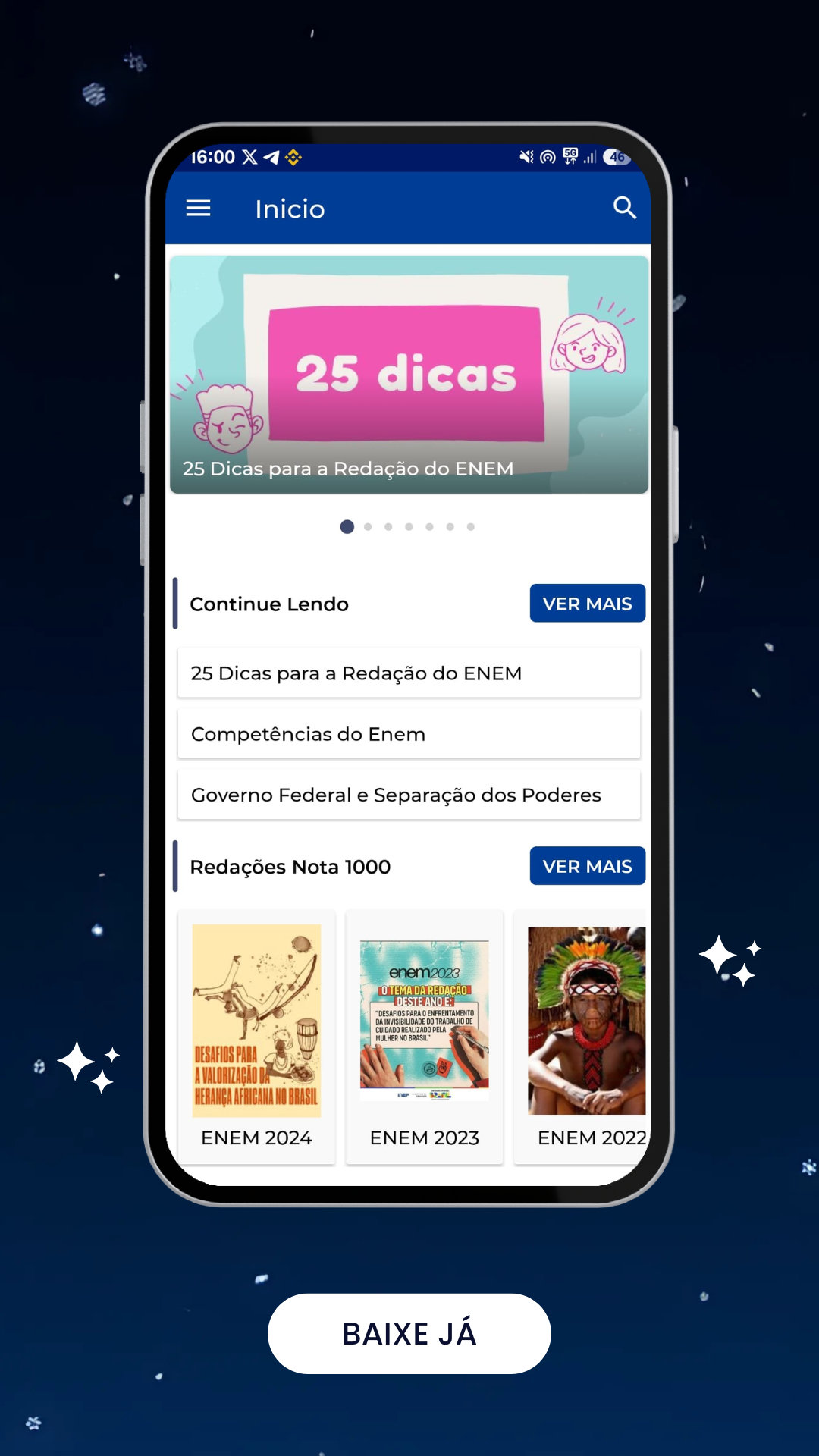 Redação Nota 1000 Screenshot 1