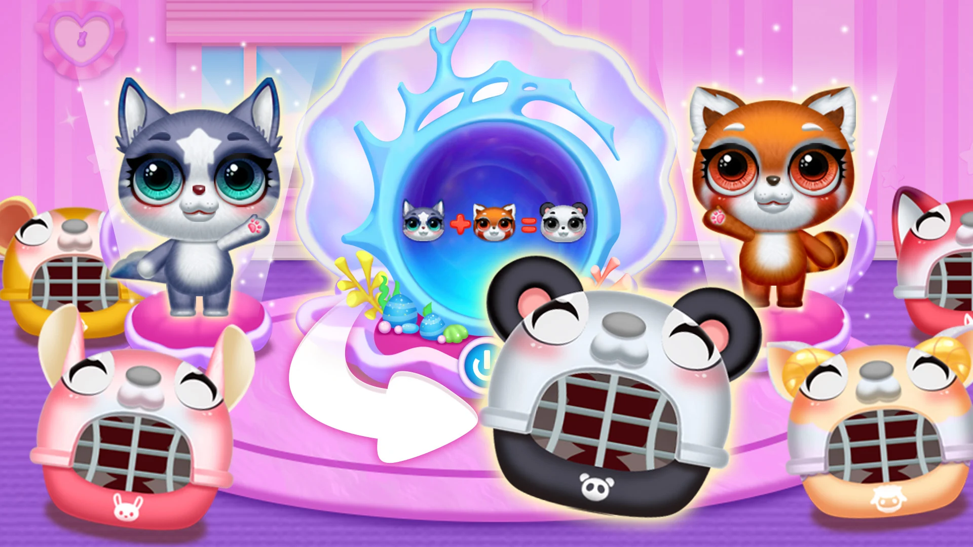 Cute Pets Dream Paradise Screenshot 1 
