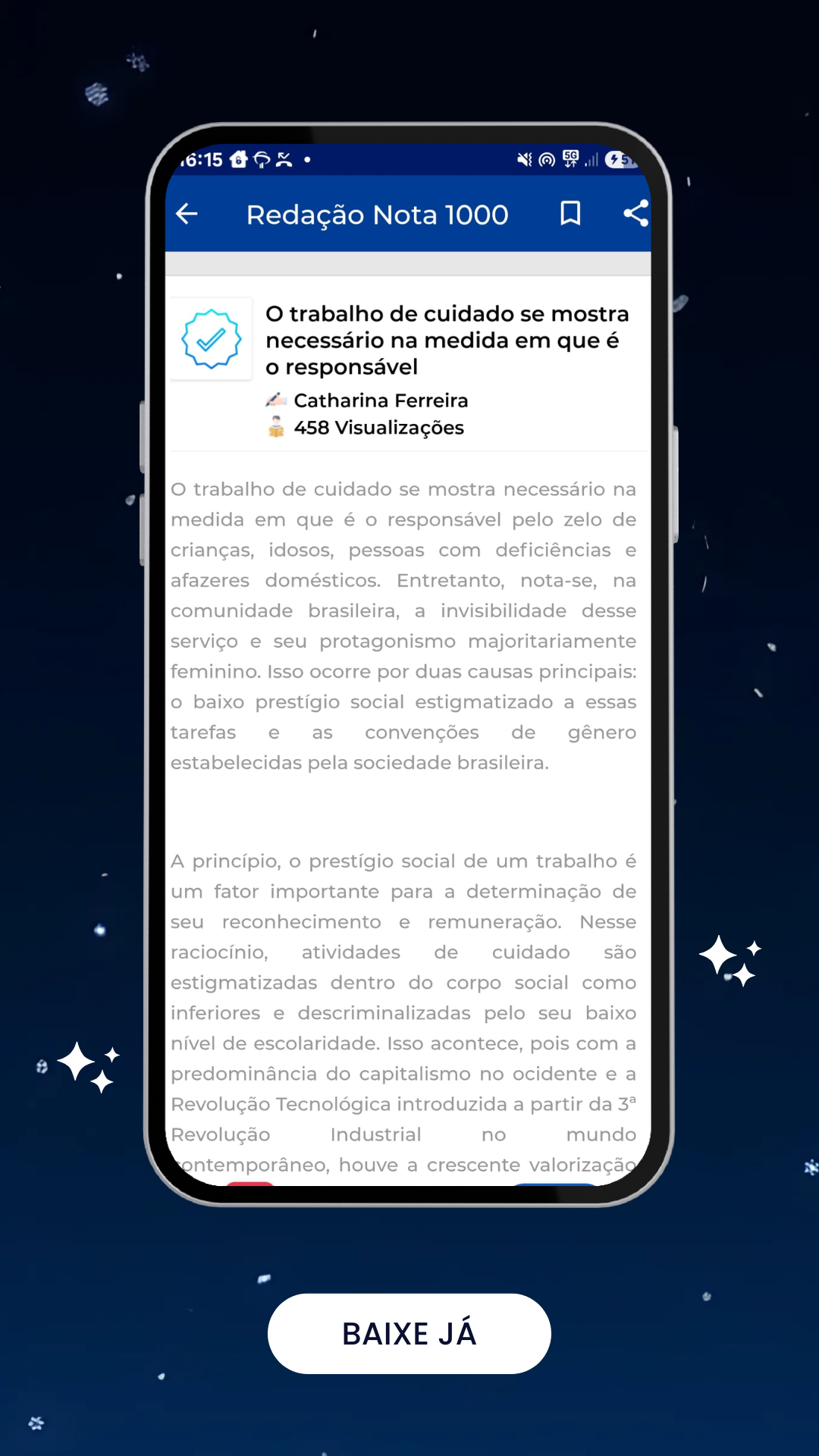 Redação Nota 1000 Screenshot 4