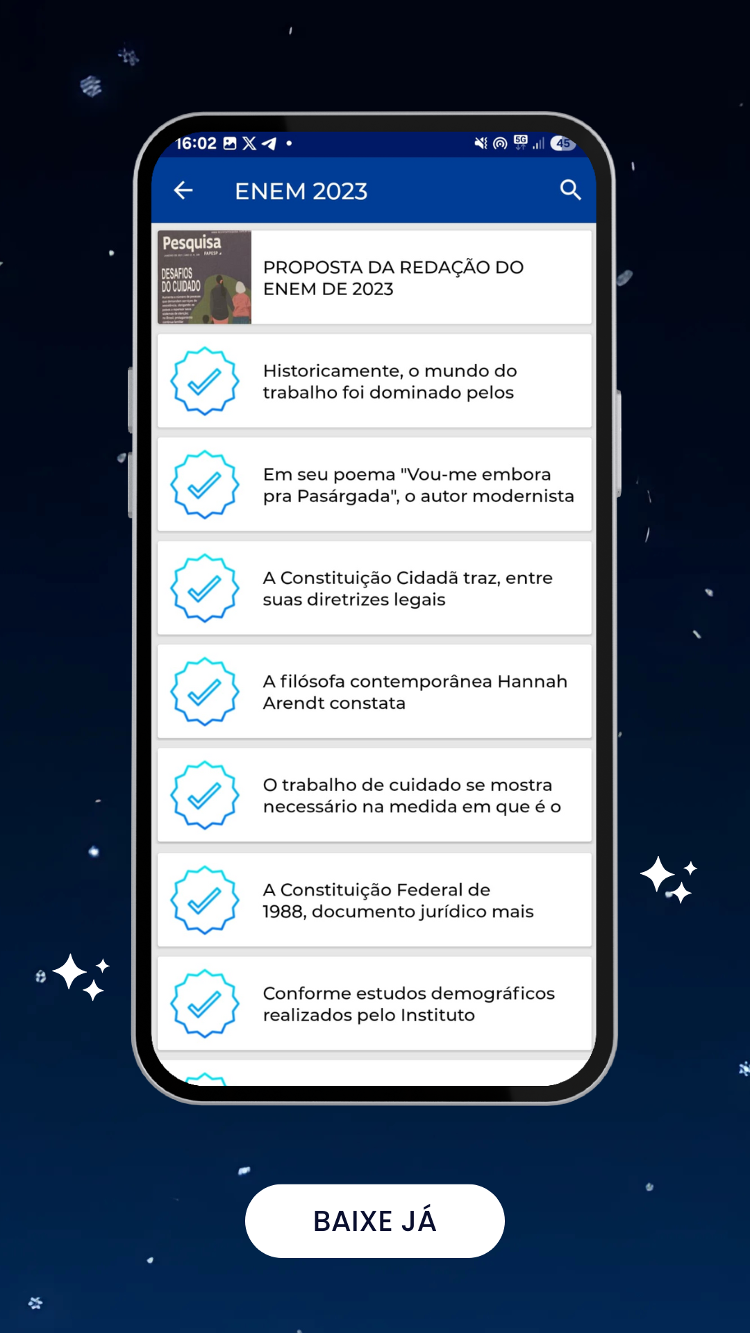 Redação Nota 1000 Screenshot 3