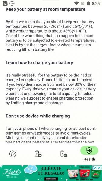Battery Guru: Battery Health Screenshot 5