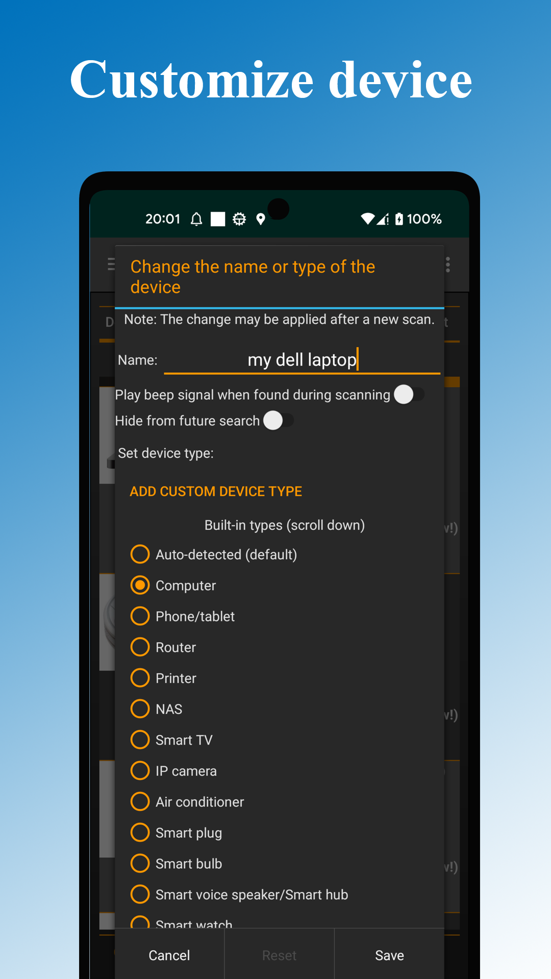 Network Scanner, Device Finder Screenshot 3
