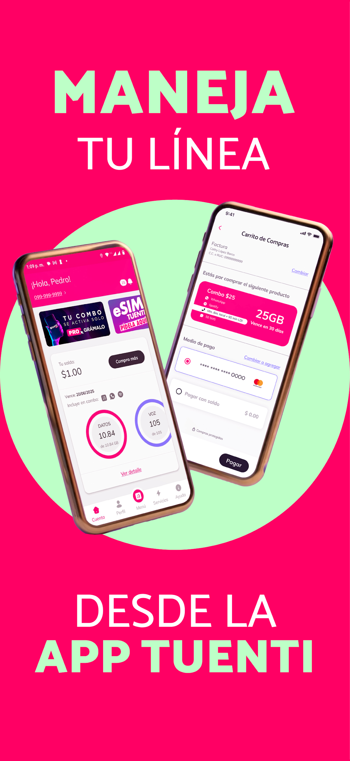 App Tuenti Screenshot 1 