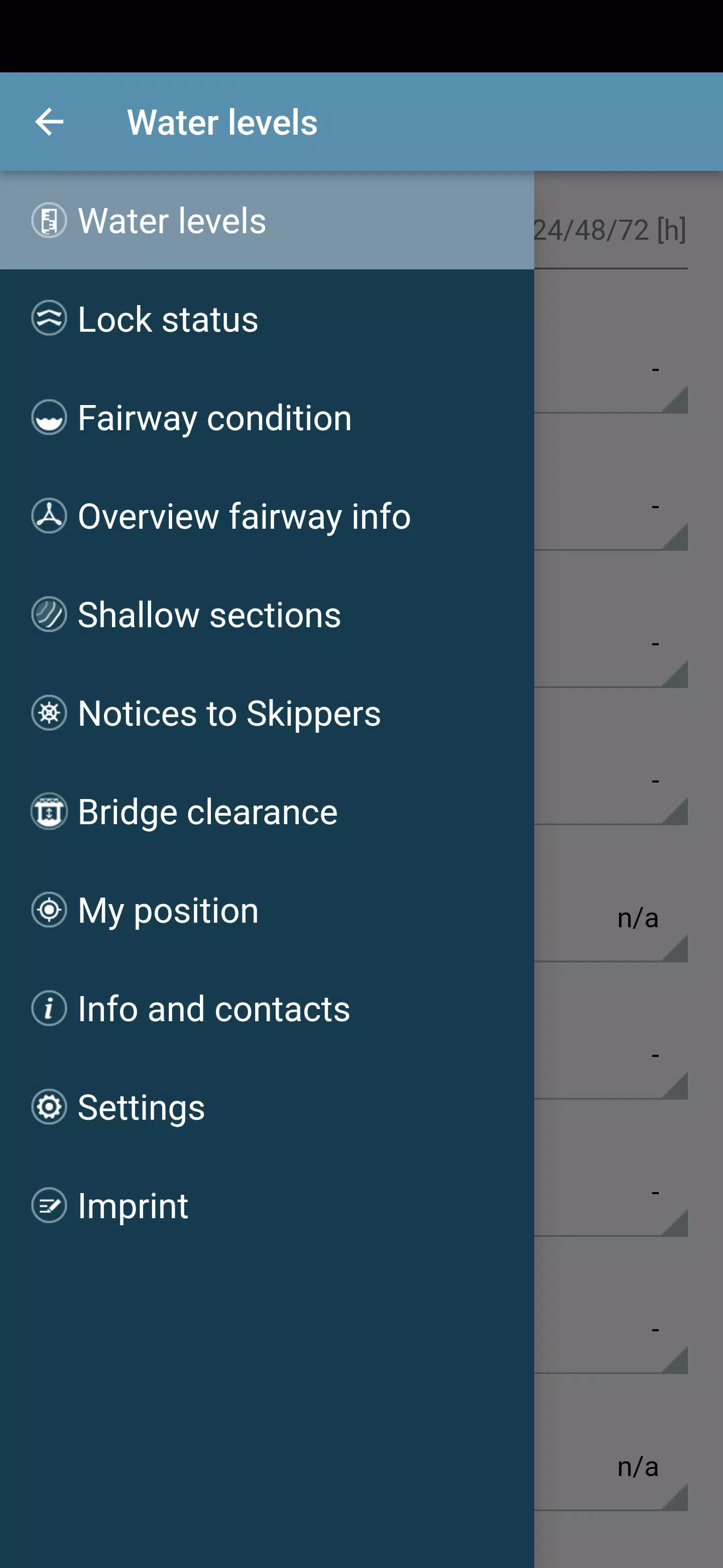 DoRIS mobile Screenshot 2 