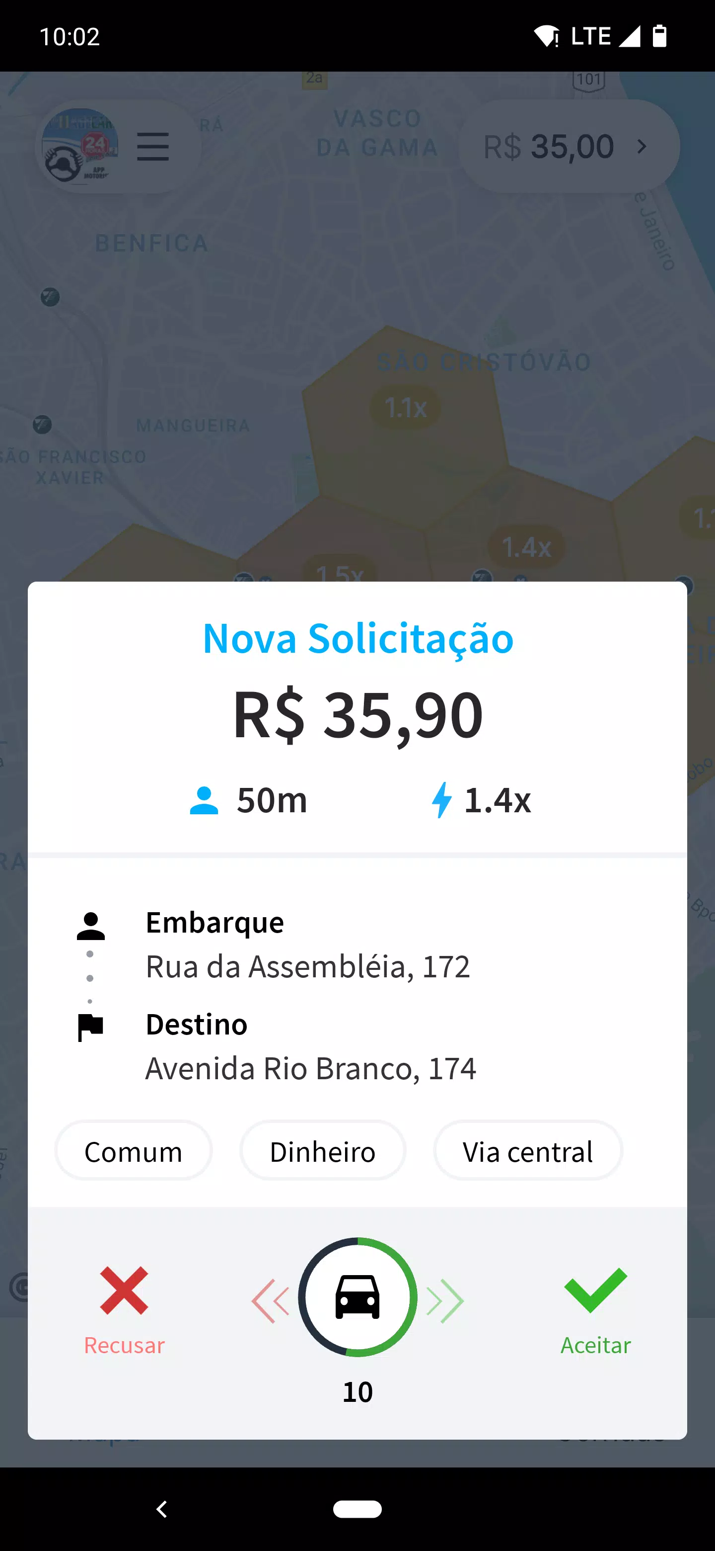 VillageCar - Motorista Screenshot 3
