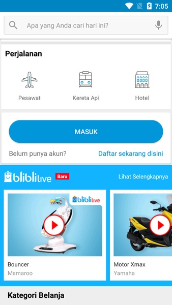 Blibli Belanja Online Mall Screenshot 1