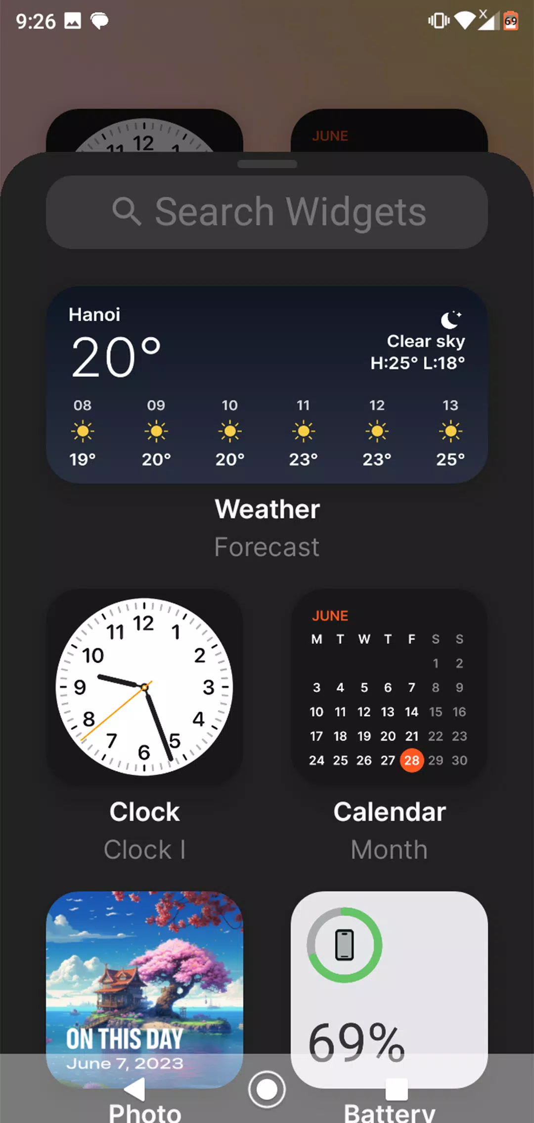 Launcher AOS 17 Screenshot 2