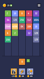 Number Merge Puzzle 2048 Screenshot 2 