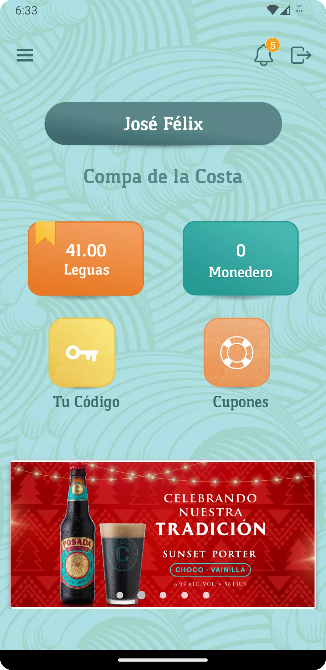 De La Costa Screenshot 1