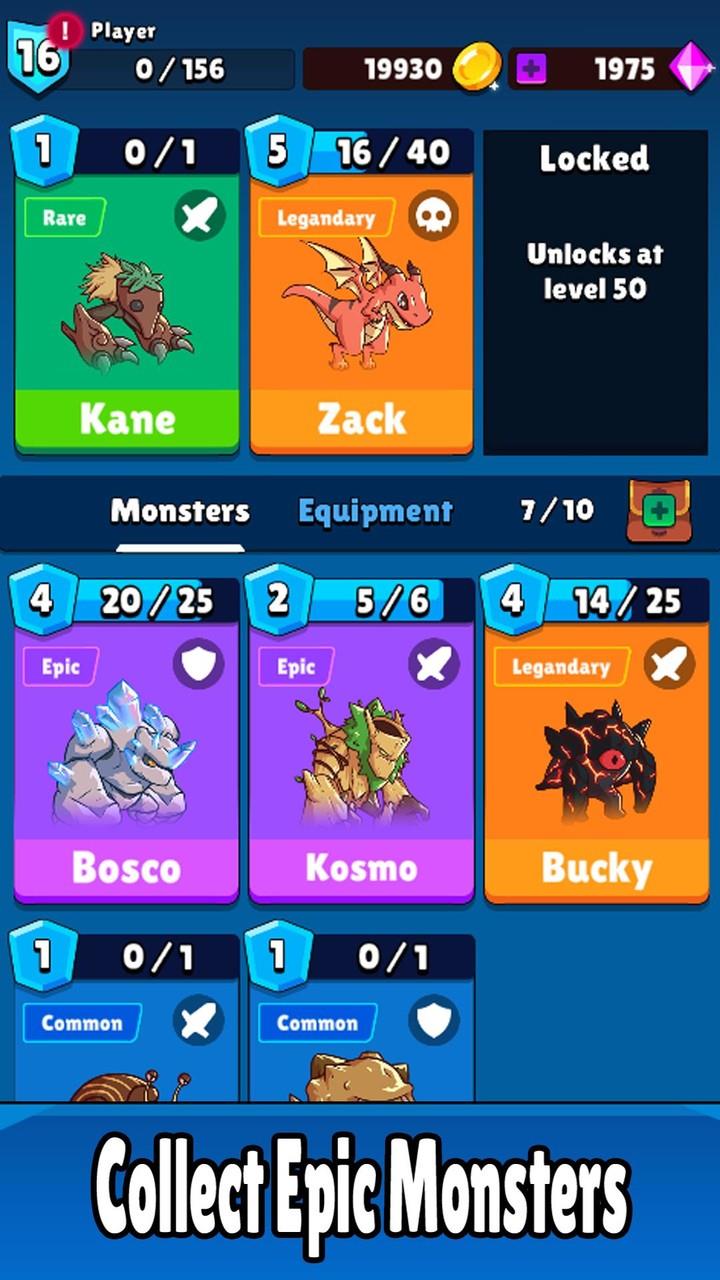 Monster RPG: AFK Idle Clicker Screenshot 1