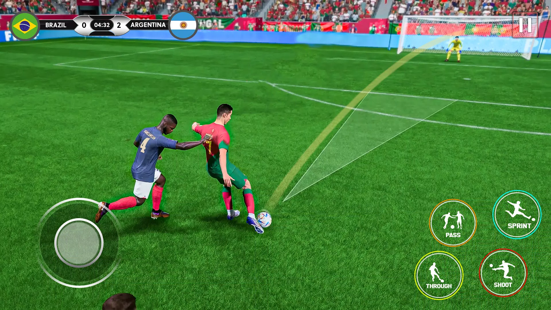 Football Games 2024: Real Goal Screenshot 5