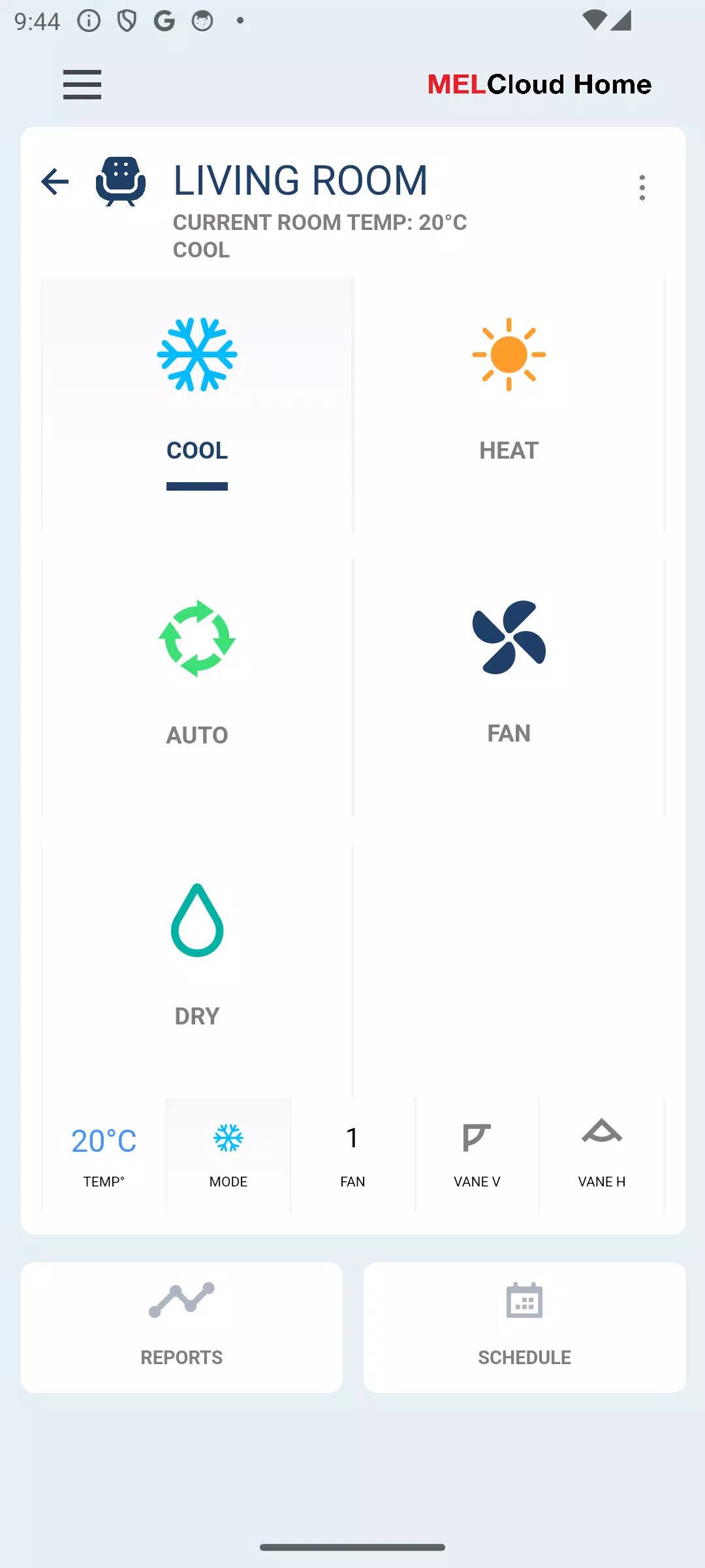 MELCloud Home Screenshot 3 