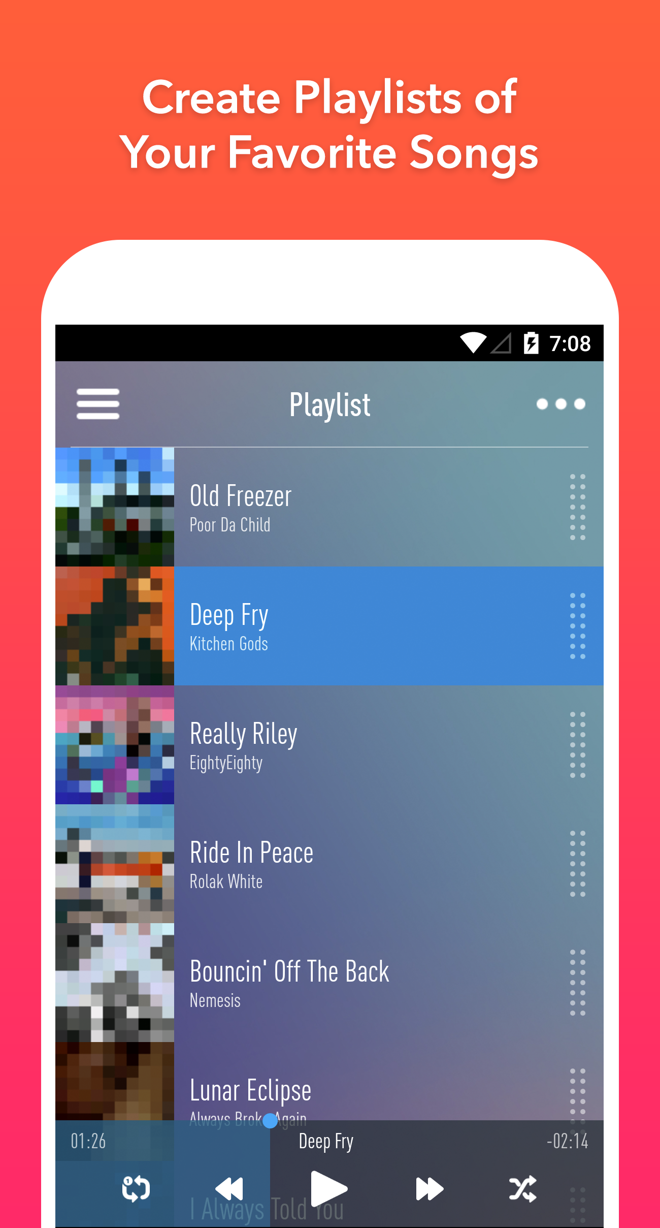 SongFlip Music Player Screenshot 3 