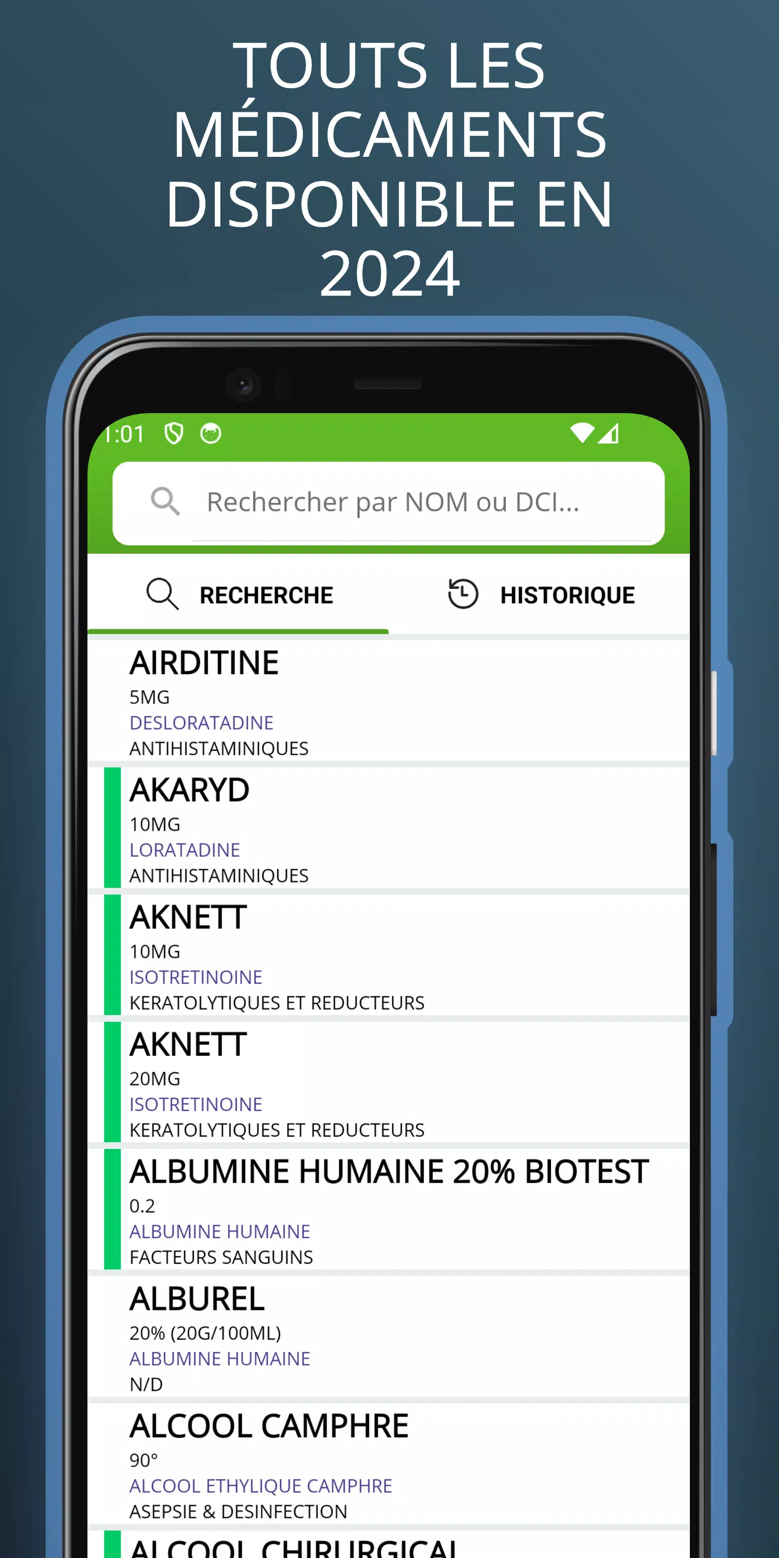 Médicaments Algérie Screenshot 1