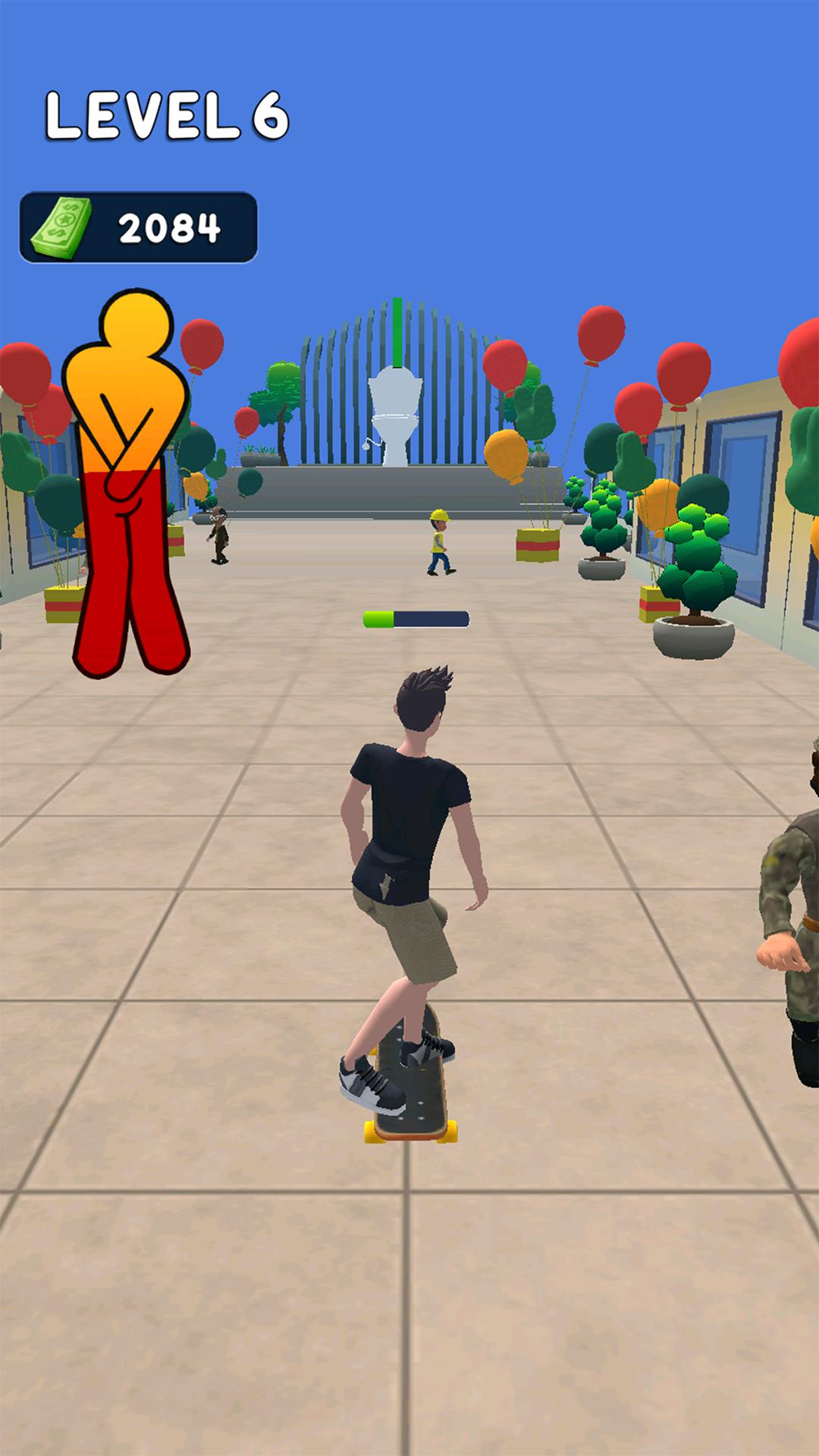 Flush Run Man Rush Game Screenshot 4 