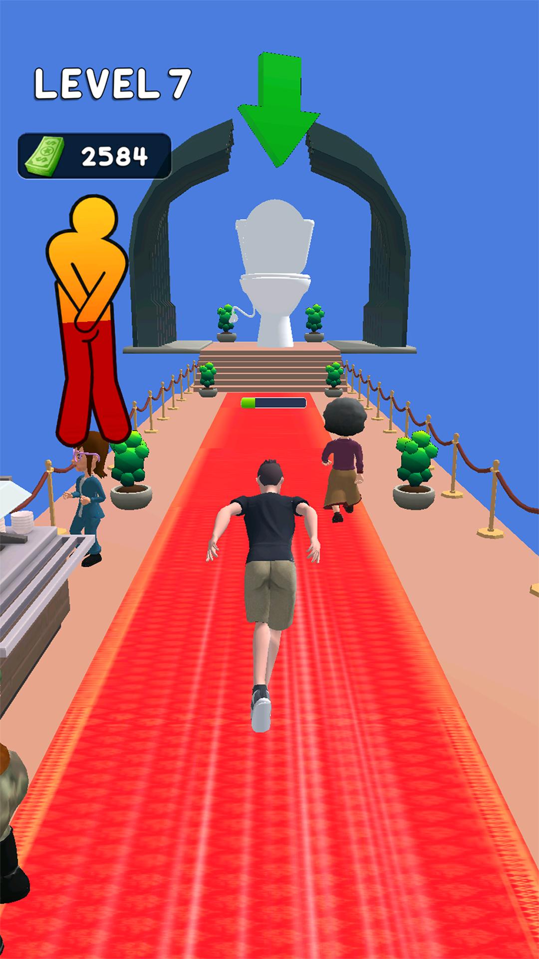 Flush Run Man Rush Game Screenshot 6 