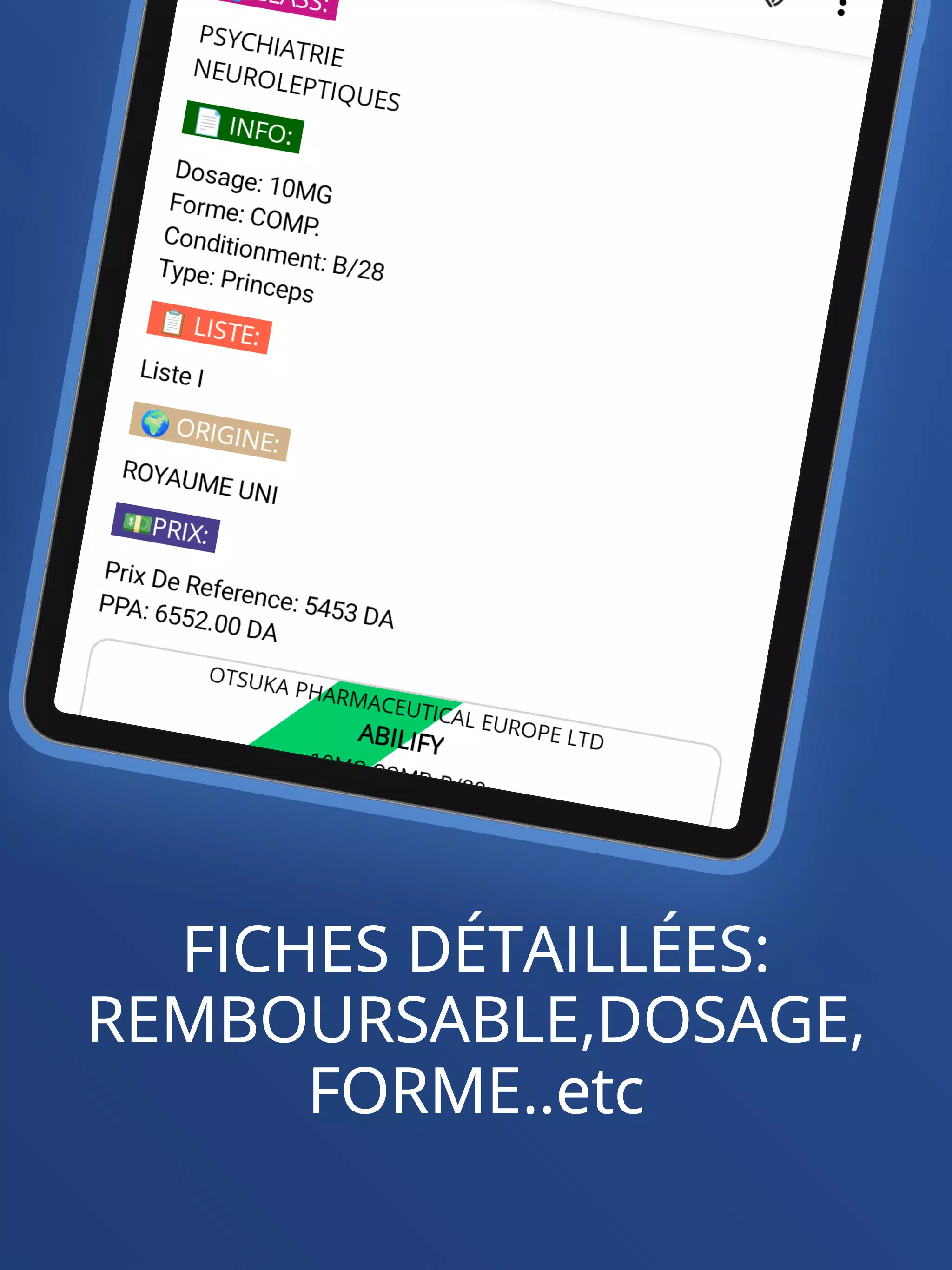 Médicaments Algérie Screenshot 8